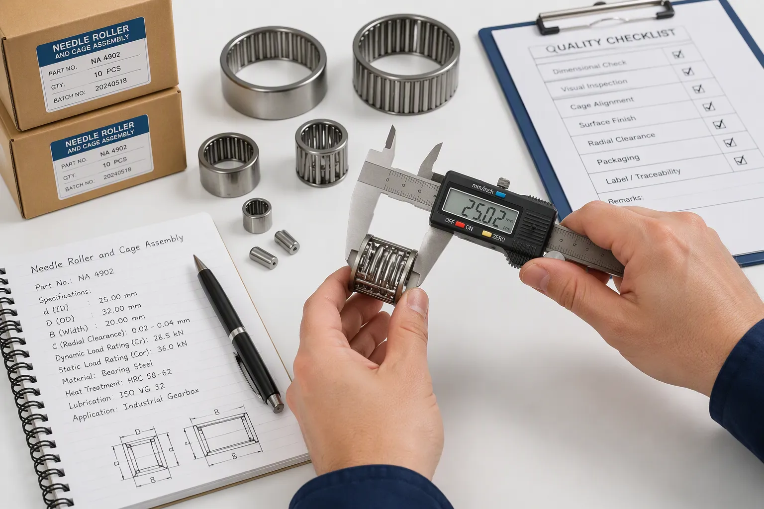 Needle Roller and Cage Assemblies Bulk Order Guide: Specifications, Packaging & Traceability for Resellers