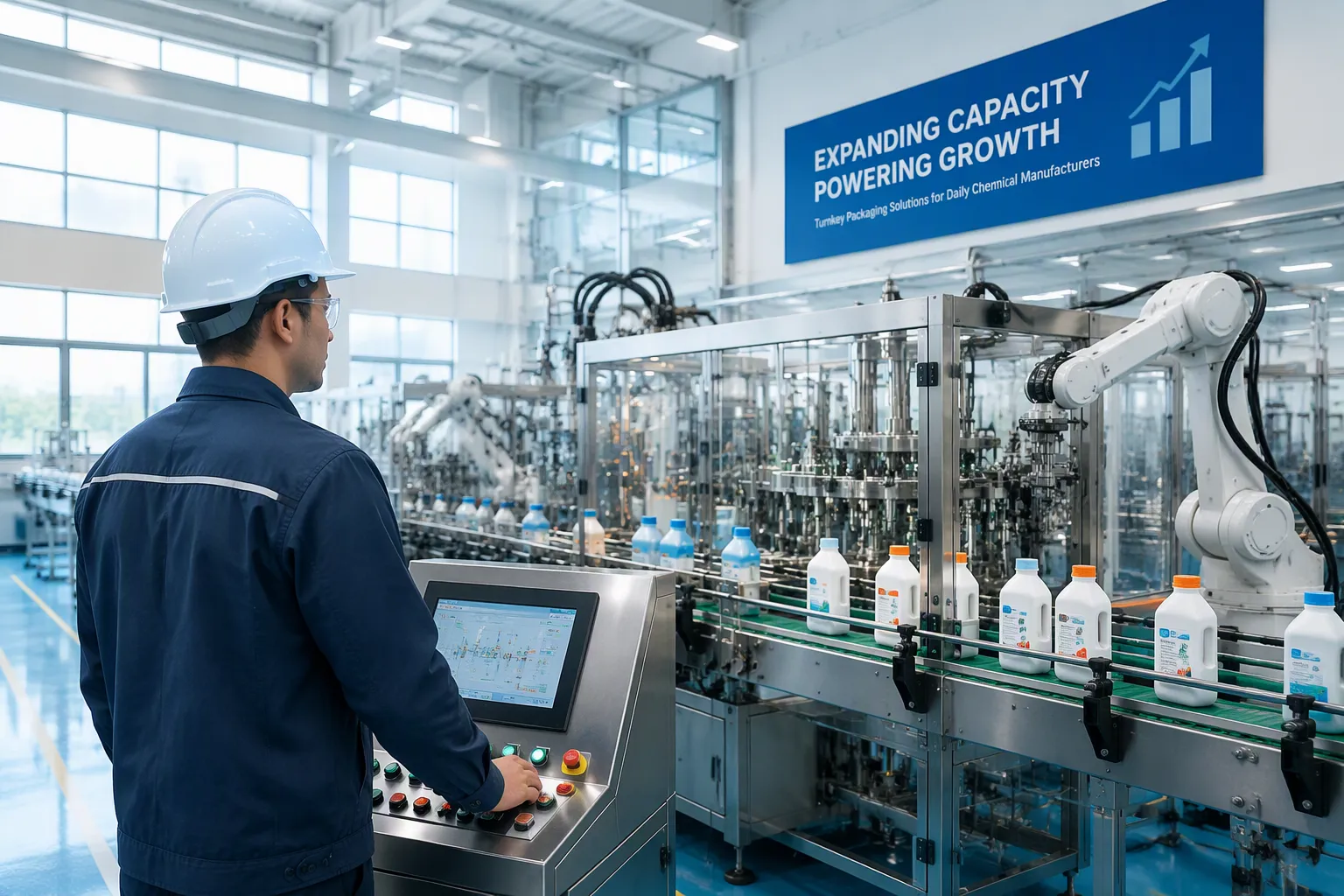 How Turnkey Packaging Lines Support Global Daily Chemical Manufacturers Expand Capacity