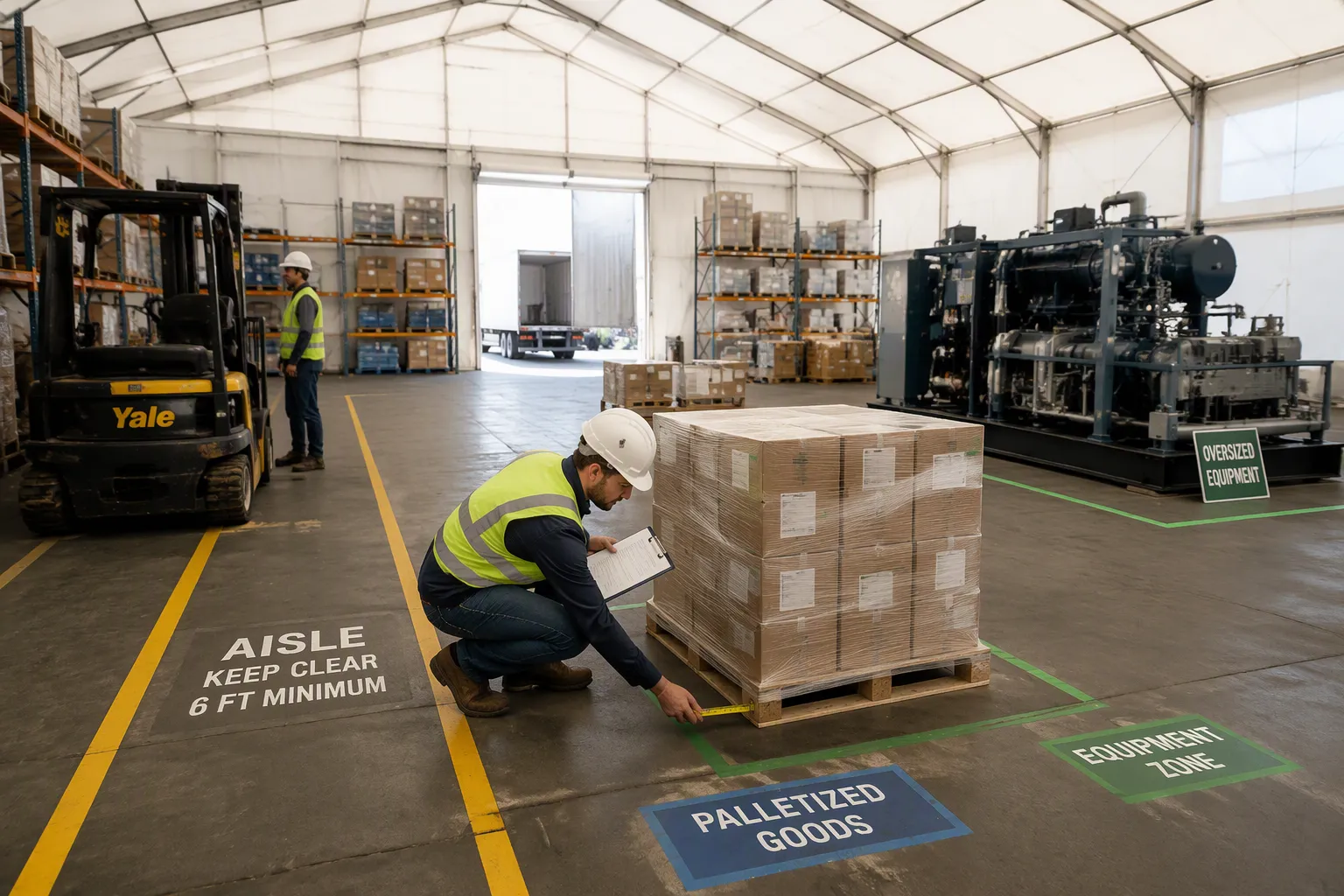 Determining the Clear Span and Size of Your Industrial Storage Tent