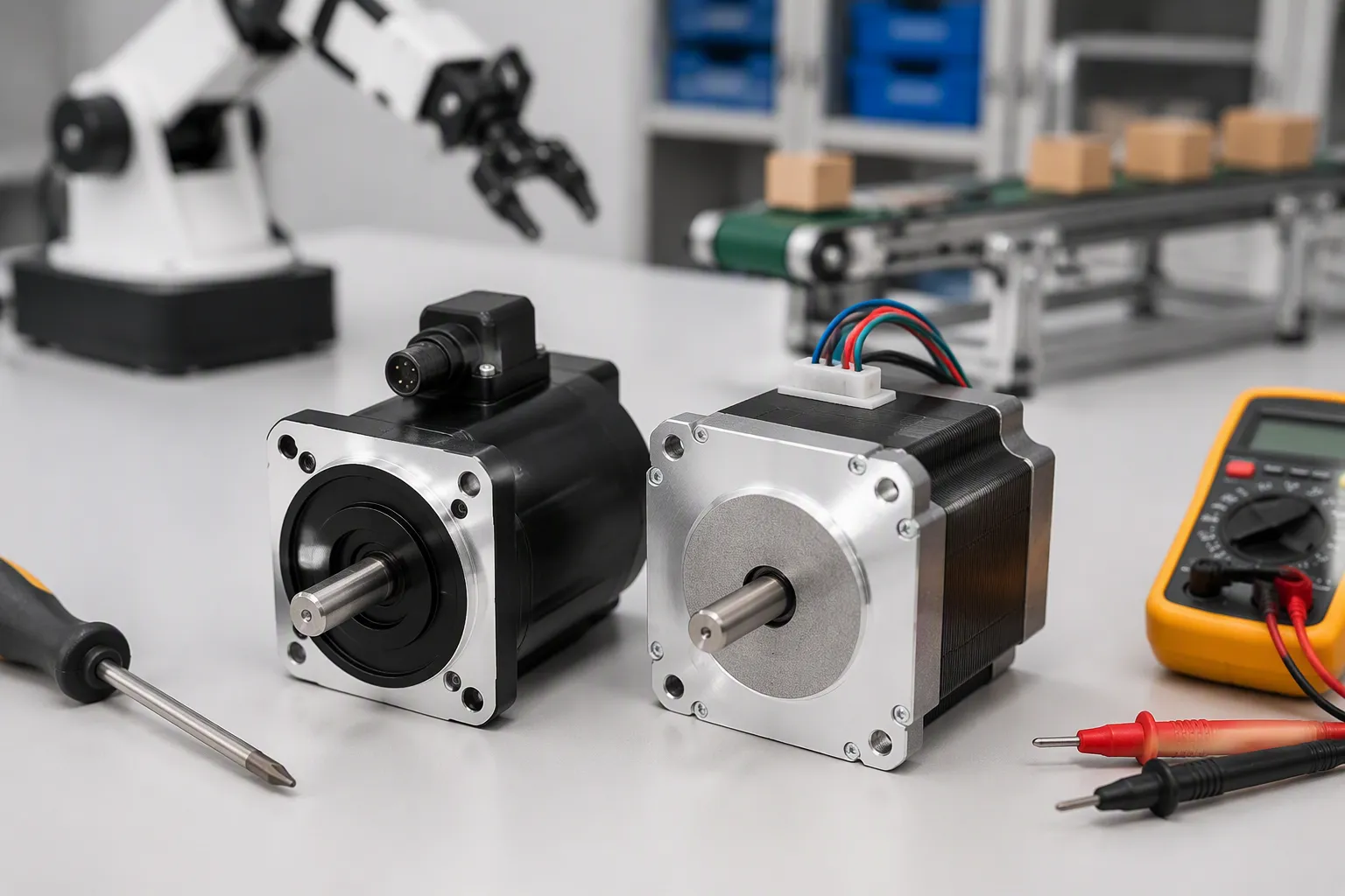 Which Motors Are the Best: Servos or Steppers for Factory Automation? Baolong Motor Guide