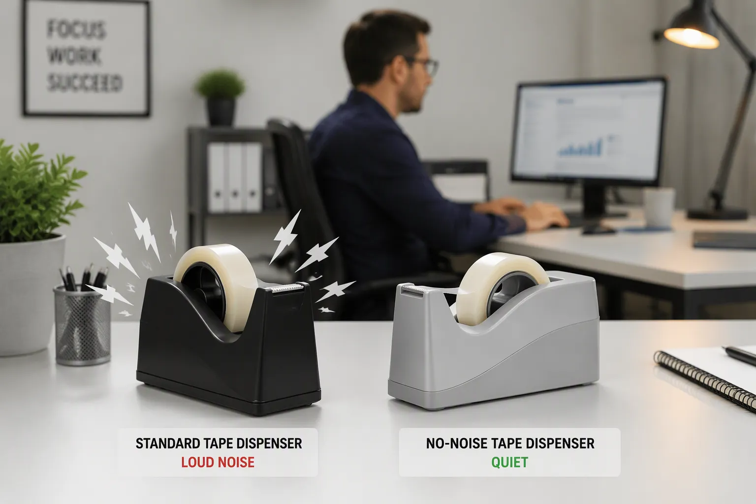 Noise Level: No Noise BOPP Tape vs Standard