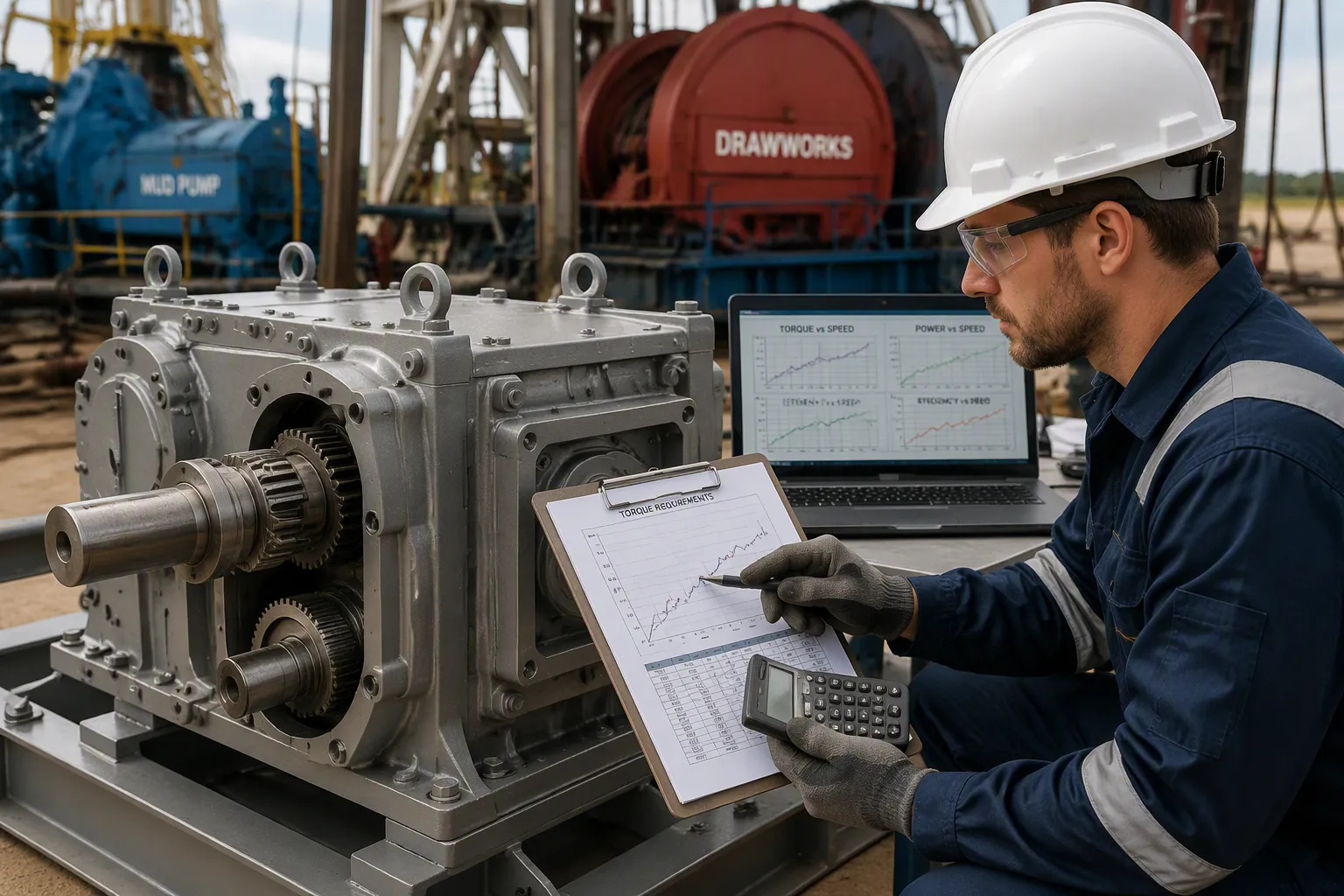 Determine Oilfield Gearbox Requirements