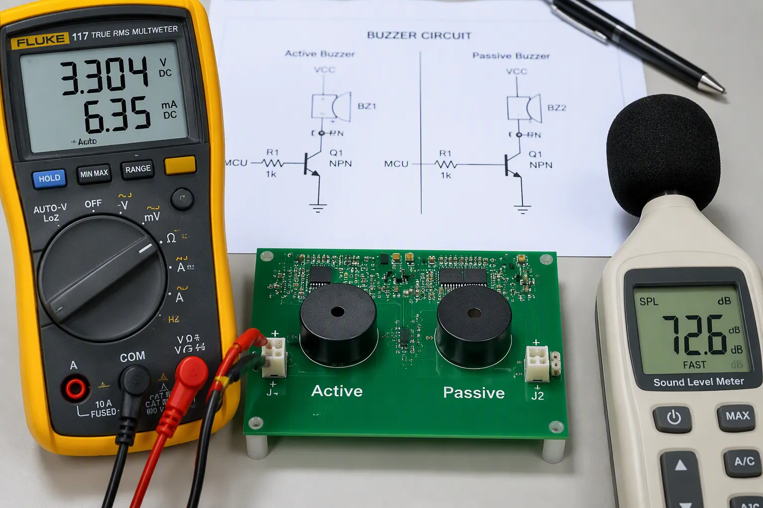 Buzzer Specifications Comparison