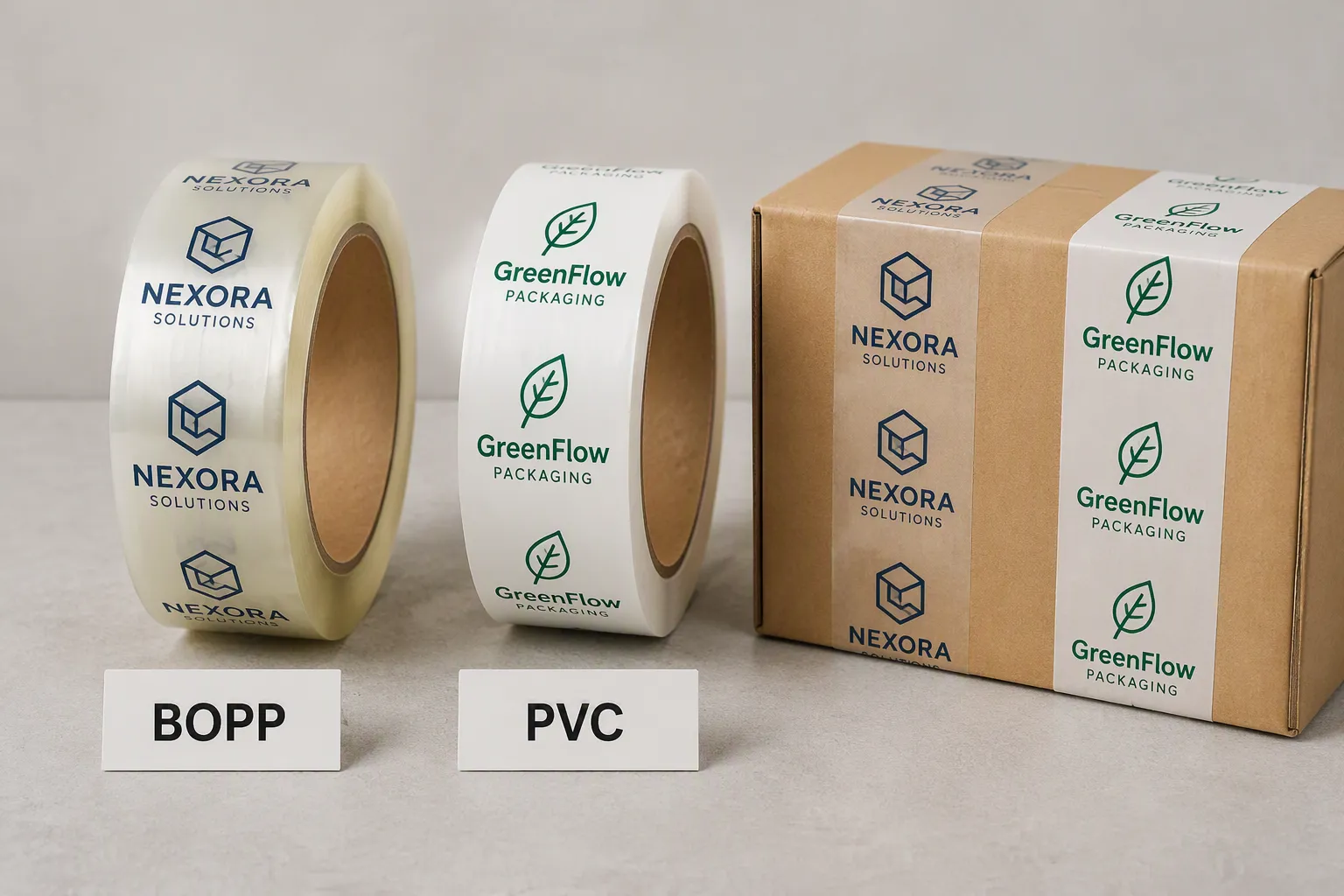 BOPP Printing Tape vs PVC Tape for Custom Branding