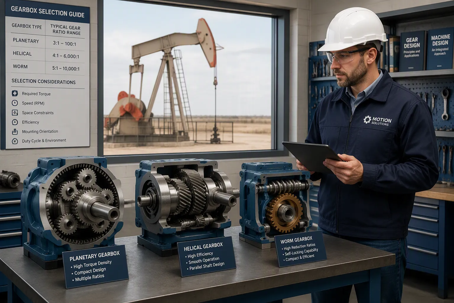 Choose the Right Gear Reducer Type