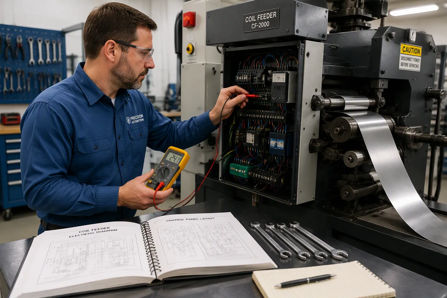 How to Troubleshoot Coil Feeder Problems Step by Step