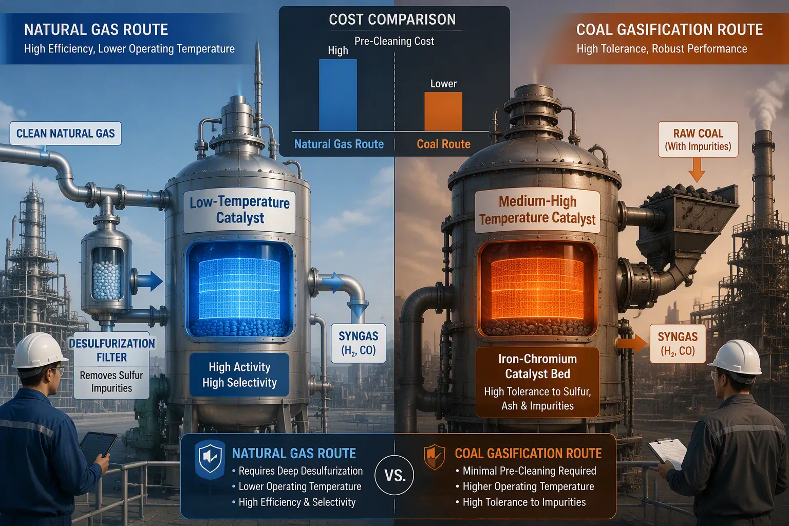 Selecting the Right Conversion Catalyst for Syngas Production