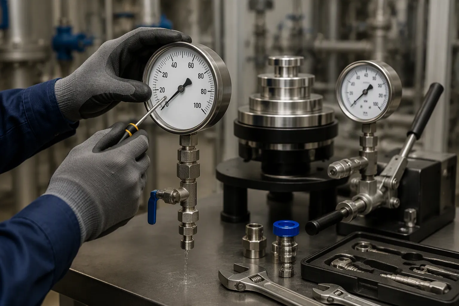 Field Calibration of Pressure Gauges: Step-by-Step