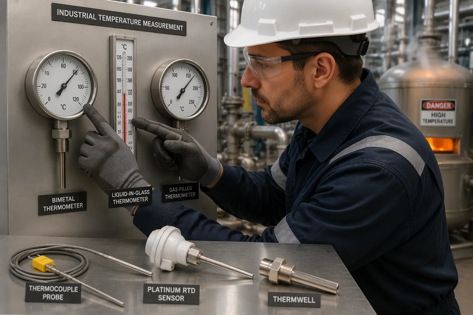 How To Select Industrial Thermometer Types