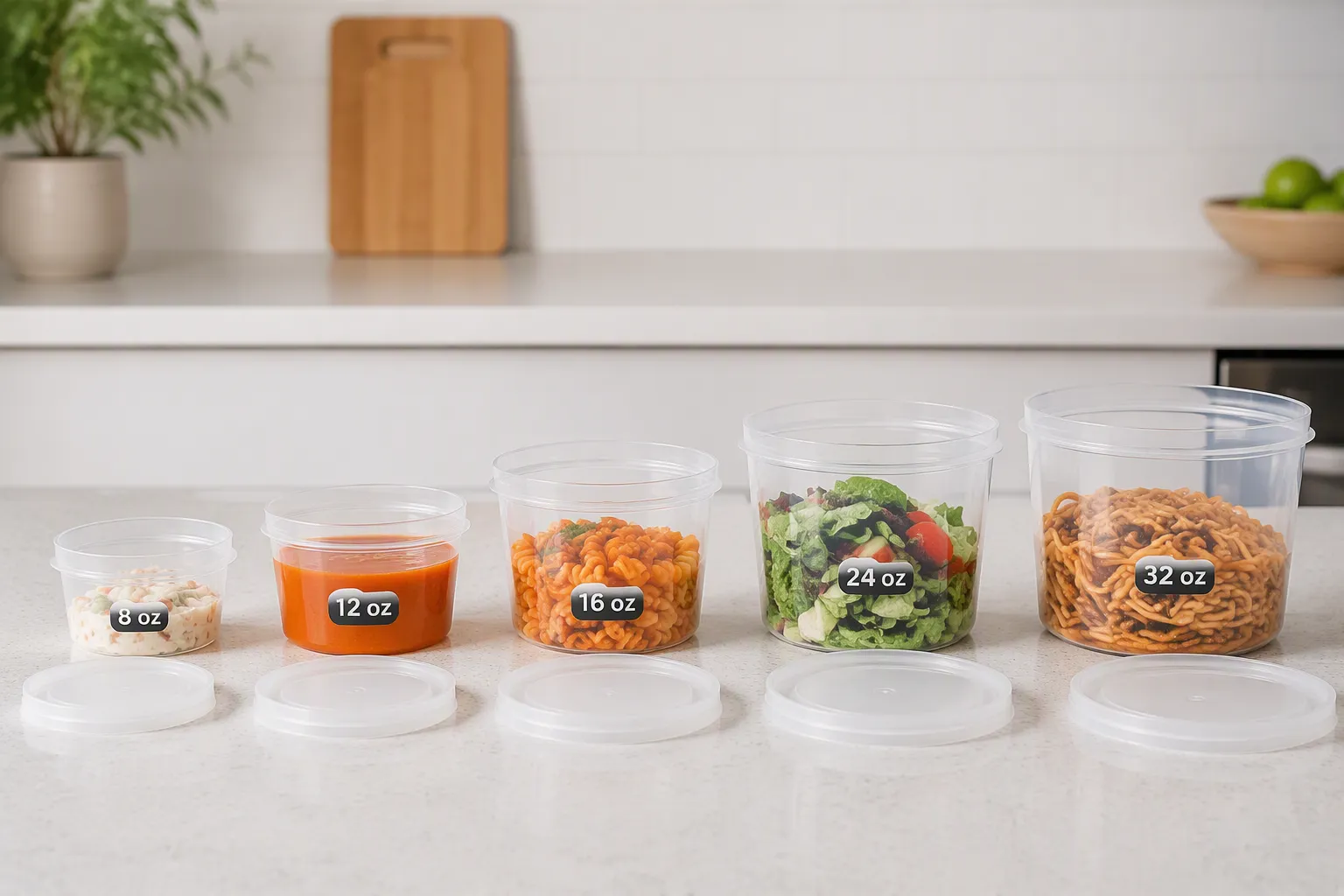 Sizing Your Commercial Food Service Container