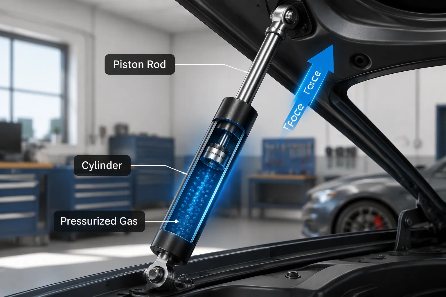 Gas Spring Basics and Applications