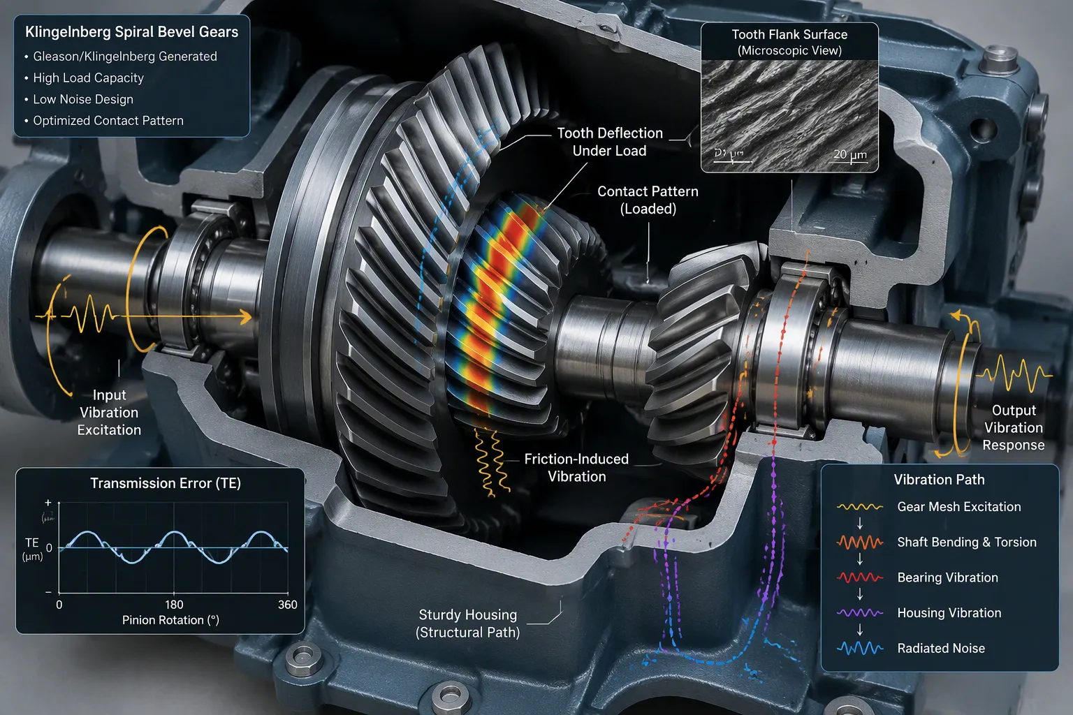 NVH Sources in Heavy-Duty Reducers