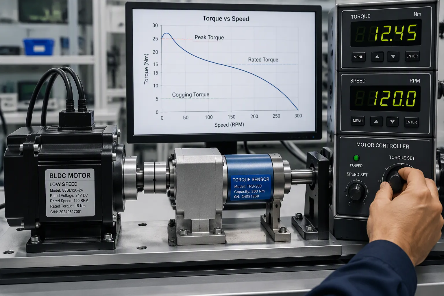 Baolong Power and Torque Requirements for Low Speed BLDC Motors