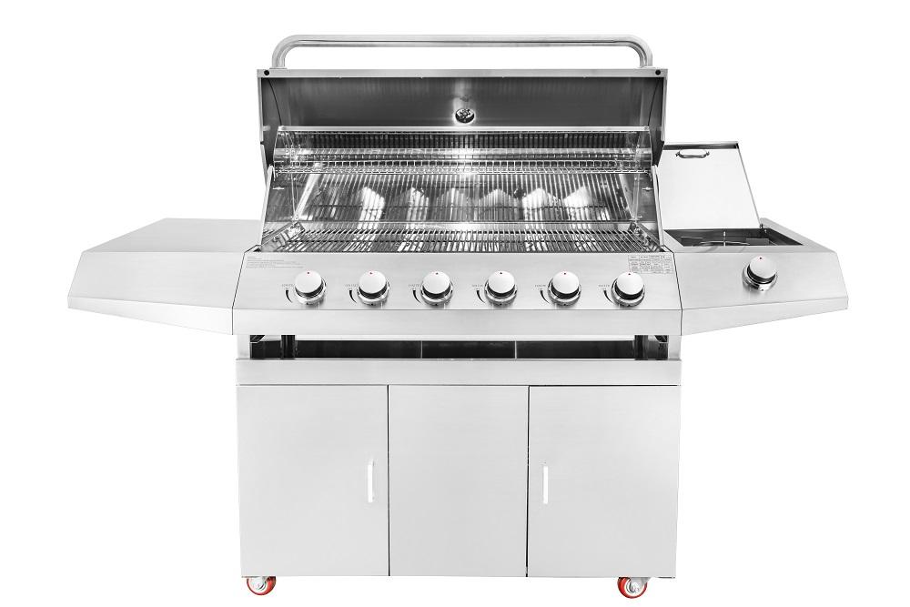 free standing gas grill