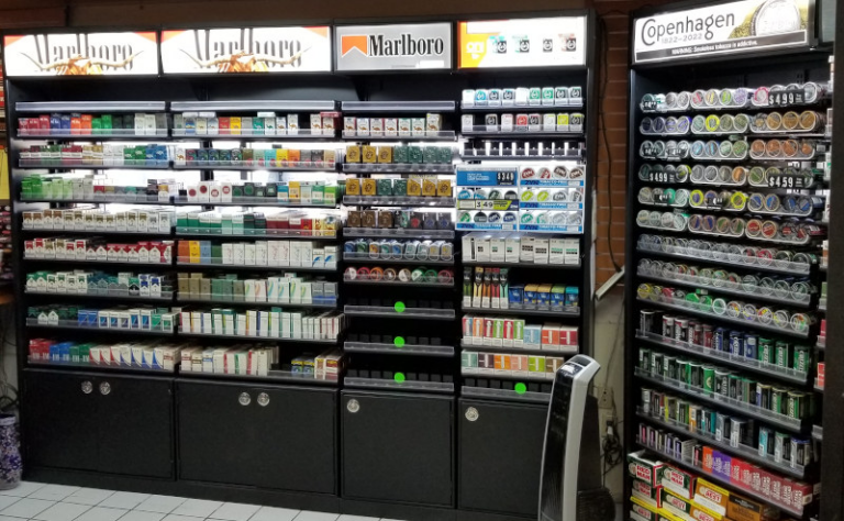Tobacco Display Rack