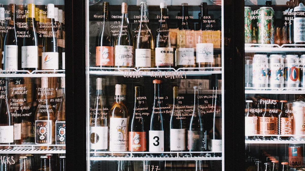 Install a Lane Pusher Bottle Organizer in Your Commercial Fridge