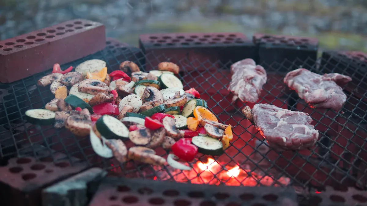 Backyard Gas Grill Feast Results