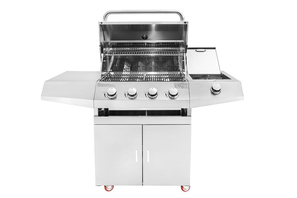 free standing gas grill
