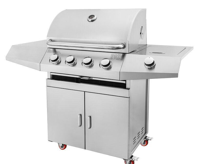free standing gas grill