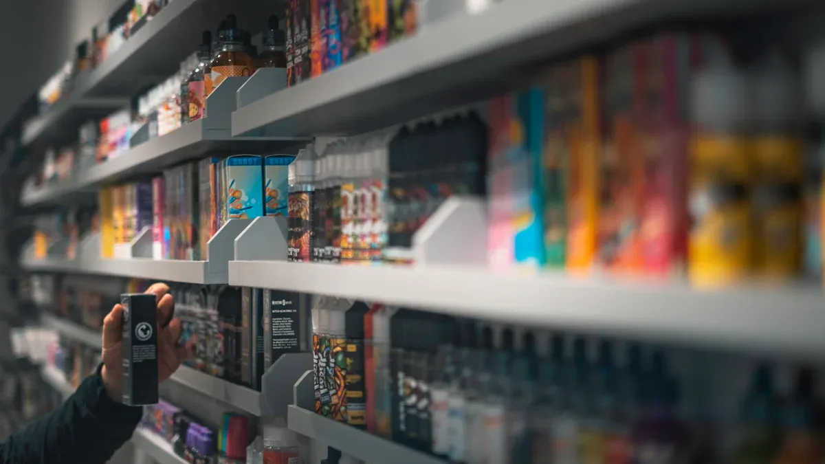 What Are the Best Vape Display Shelving Choices for Smoke Shops