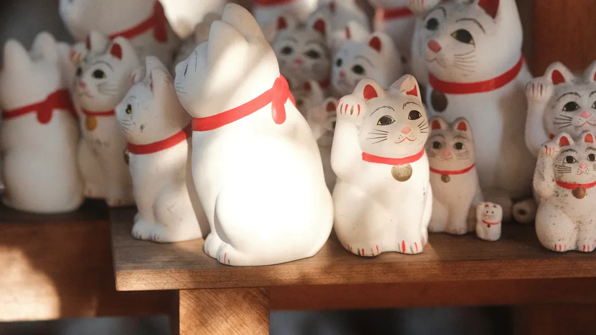 Maneki Neko and Lucky Cat Types