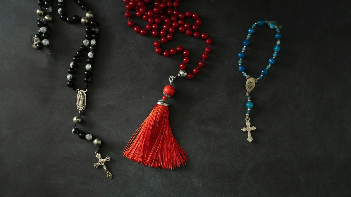 Mala and Rosary: Hindu and Christian Beads