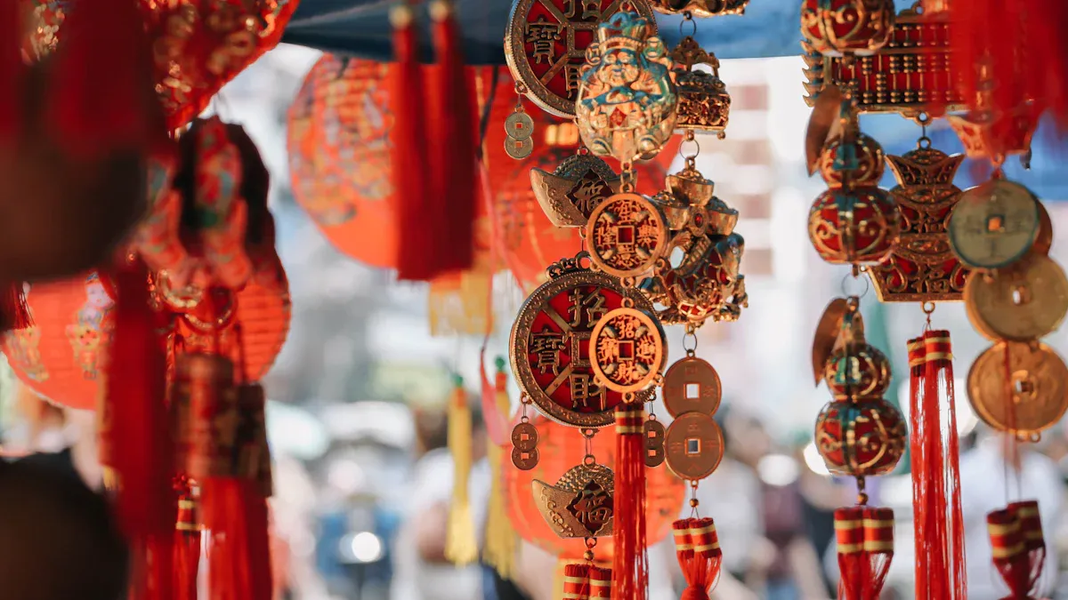 Common Chinese Charm Symbols on Taoist Pendants