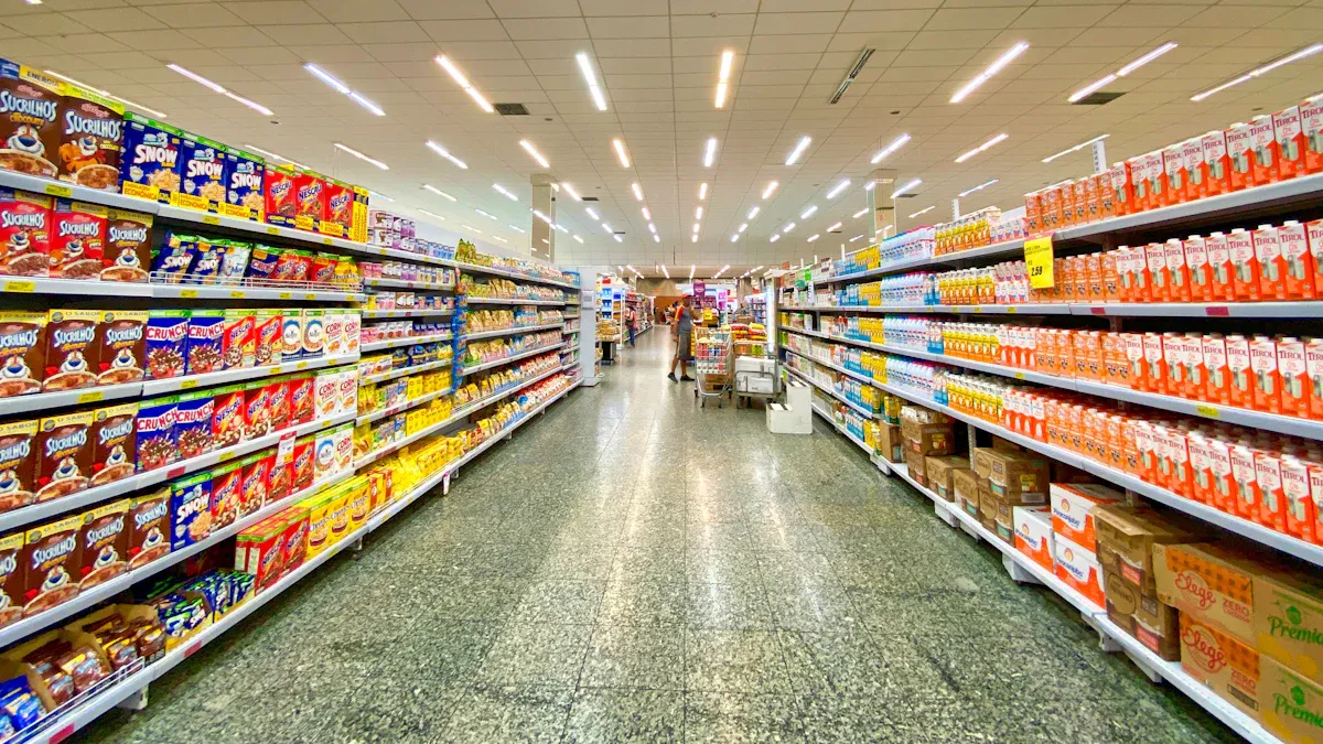 Supermarket Shelf Types