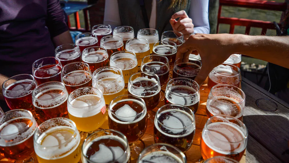 Mga ideya sa pagdiriwang ng beer sa pagtikim