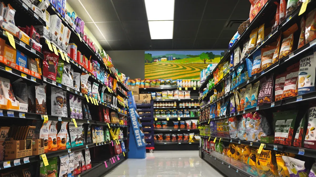 What Are the Different Types of Supermarket Shelves and How Are They Used