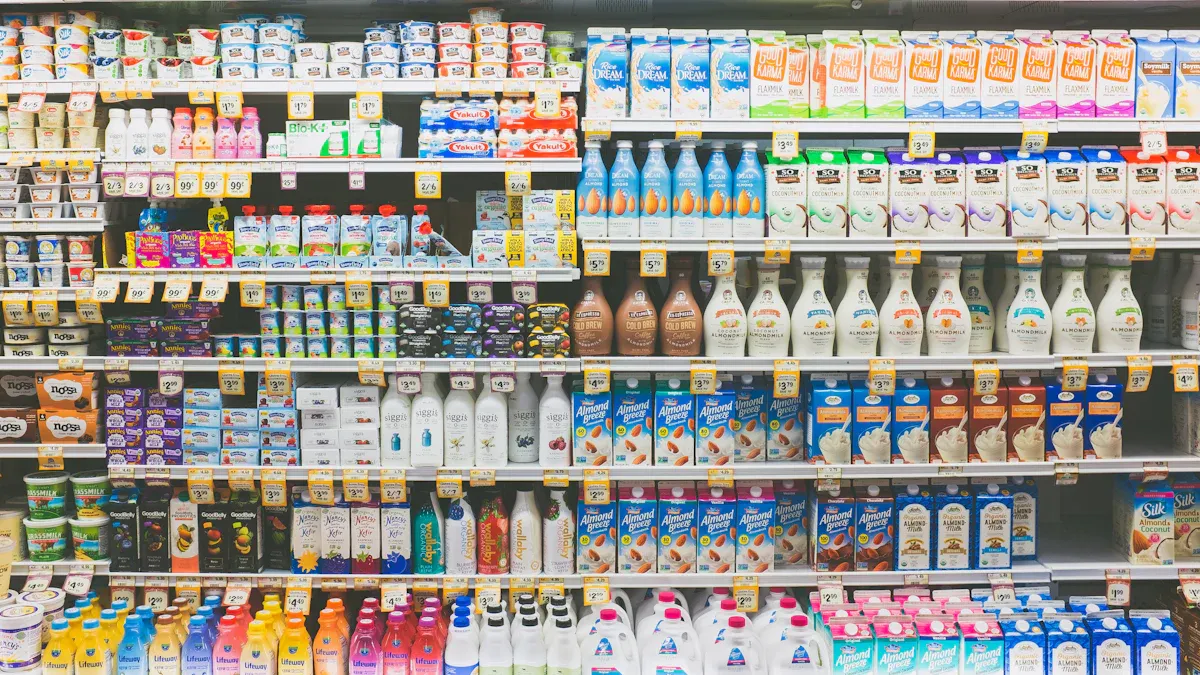 Types of Supermarket Racks by Layout