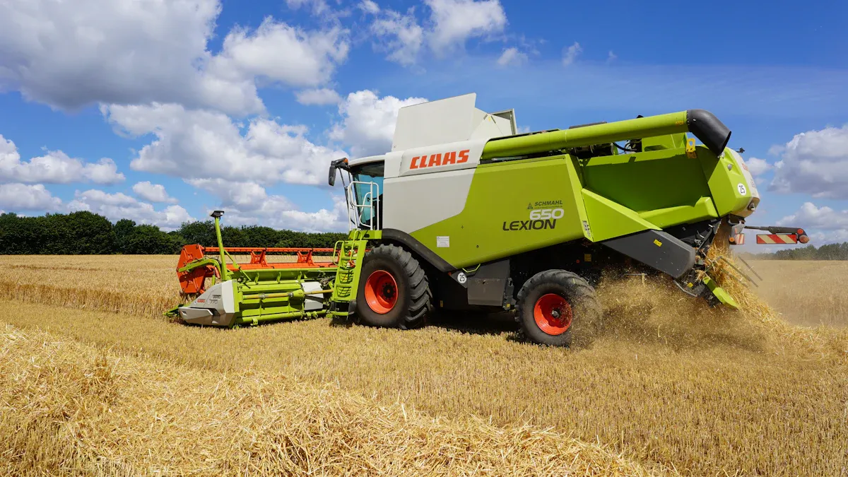Combine Harvester Overview