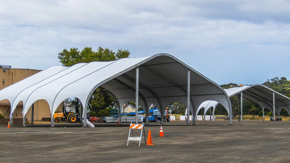 Steel Truss Tent