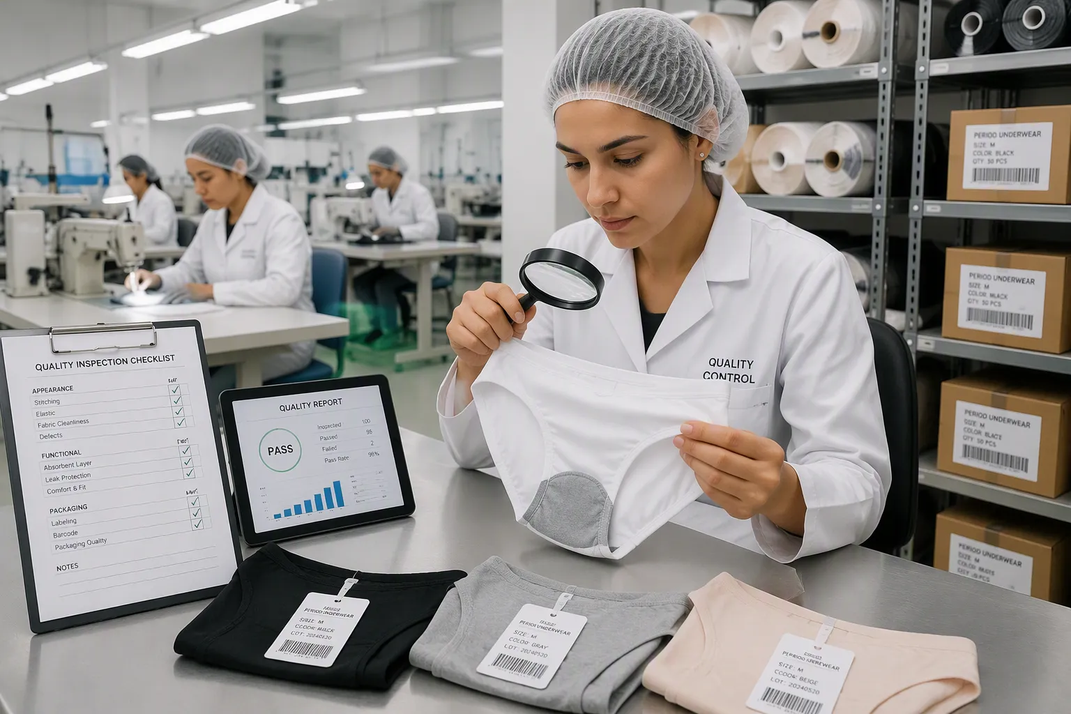 Inspect Quality Control and Traceability Protocols