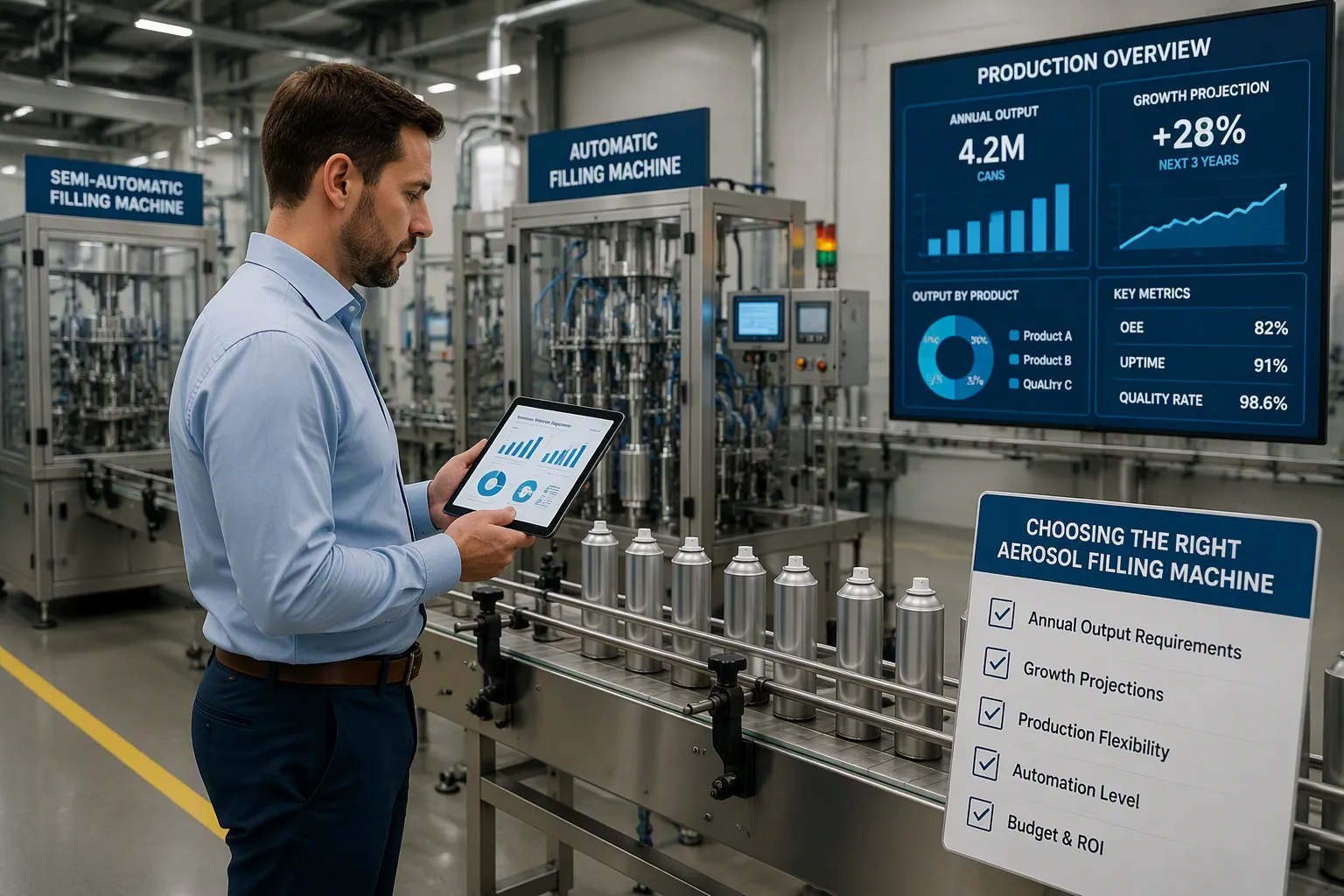 How to Choose the Right Aerosol Filling Machine