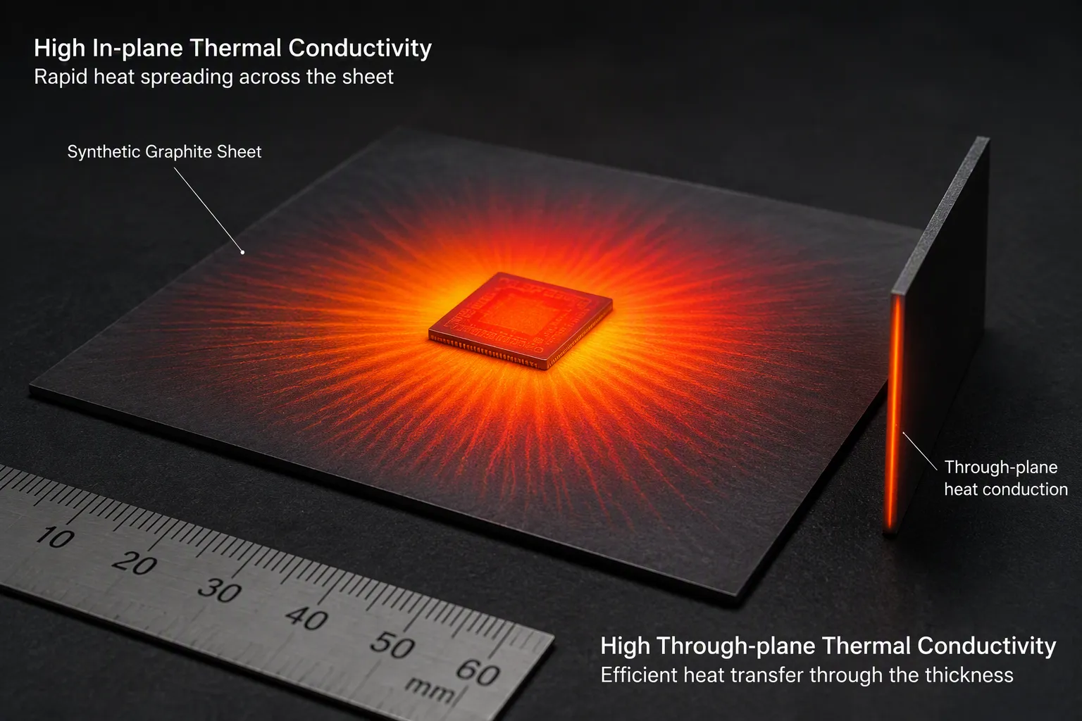 Key Performance Metrics for Synthetic Graphite Sheets