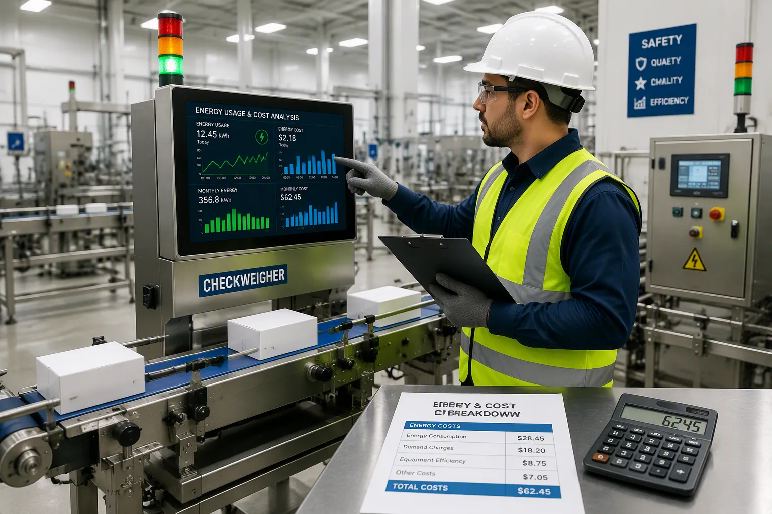 Compare Total Cost of Ownership from a Check Weigher Manufacturer