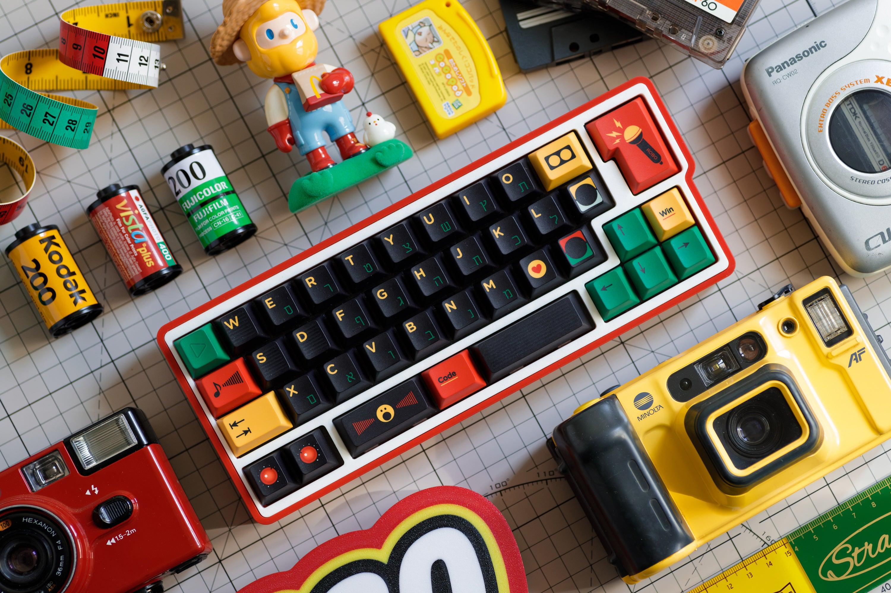 ROBO Keycaps Rock Your Desk Like the 80s