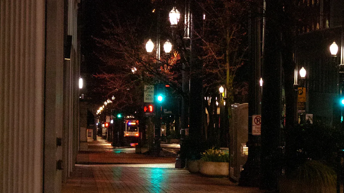 Recommendations for the Design of Streetlights in City Squares and Pedestrian Streets
