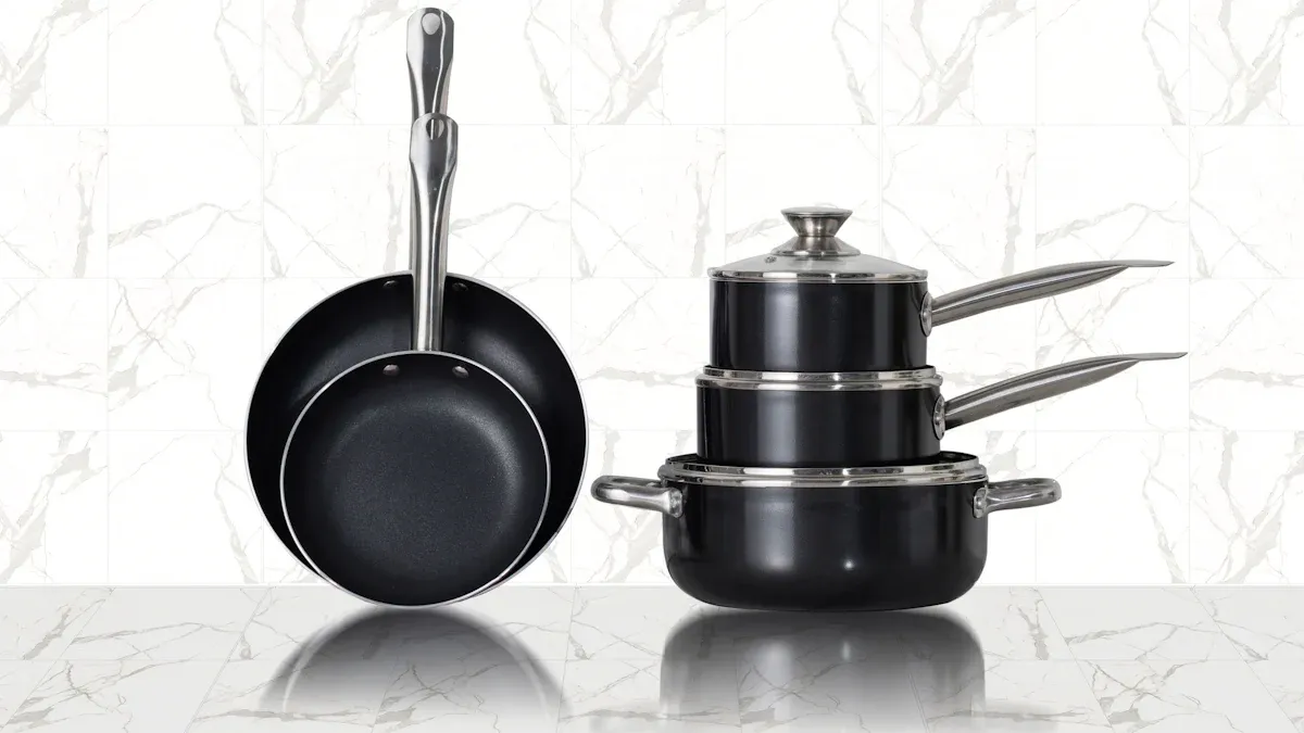 Stainless Steel, Non-Stick: Features