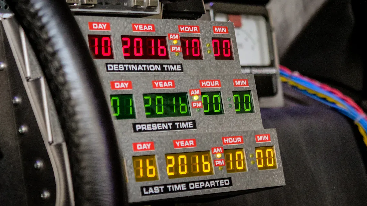 The Flux Capacitor in Back to the Future