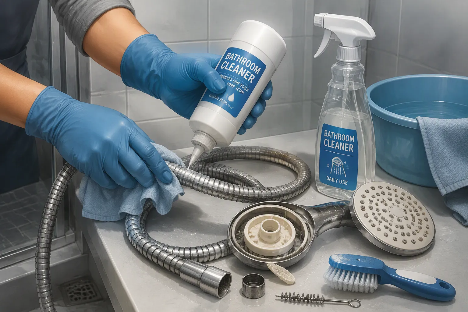 Keep Shower Hose Attachments Clean and Know When to Replace