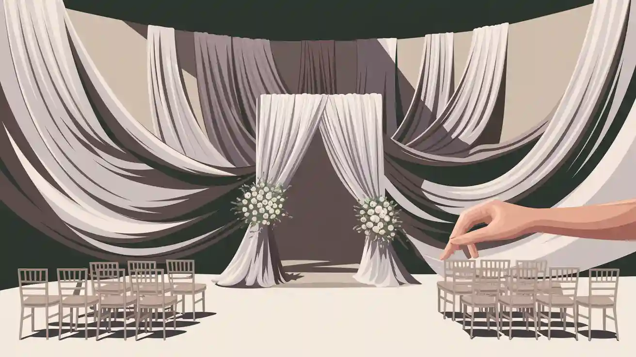 How to Choose the Perfect Wedding Backdrop Drapes for Your Venue in 2025