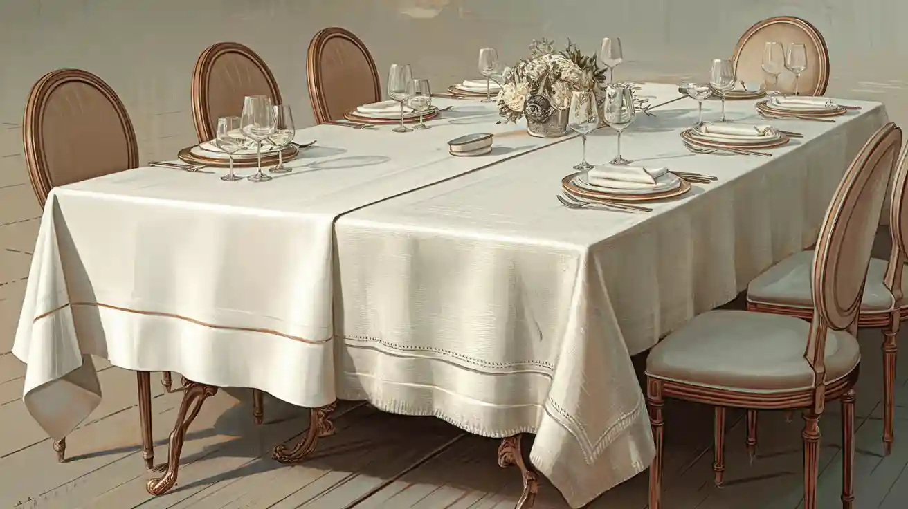 Expert Comparison of Polyester and Linen White Rectangular Tablecloths