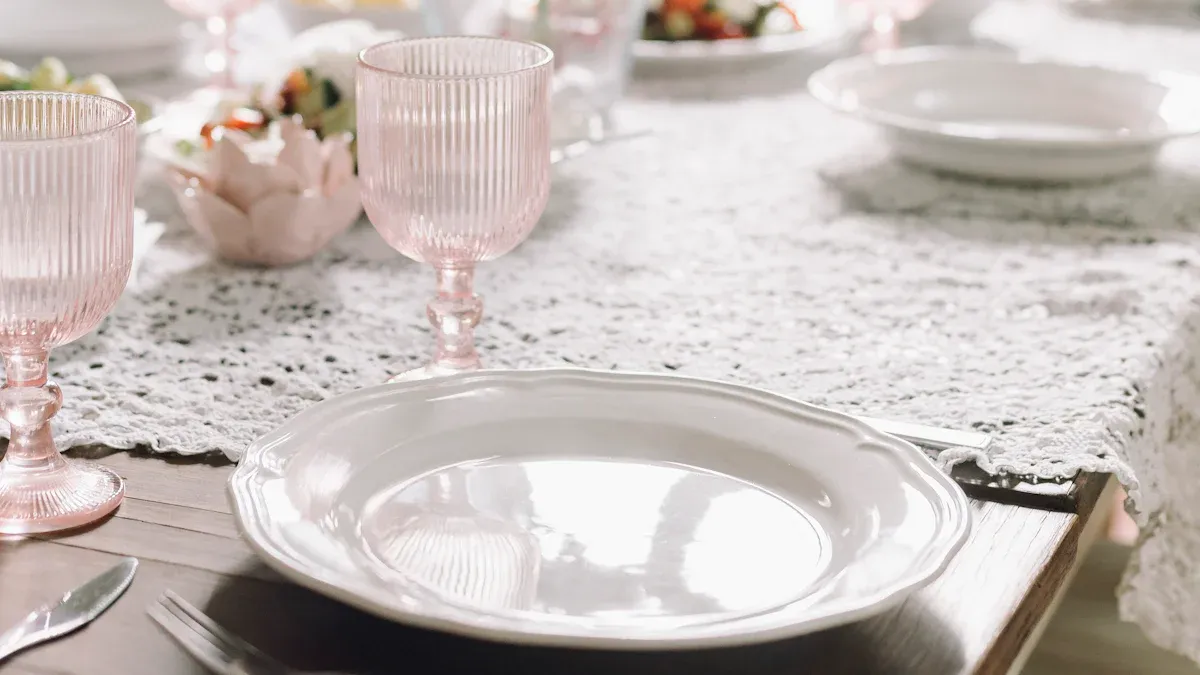 Applications of Gourmet Table Skirts in Hospitality