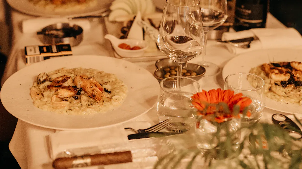 Why Gourmet Table Skirts Are Essential for Buffets