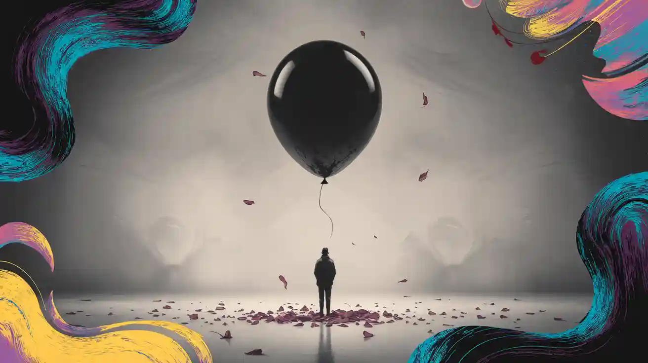 The emotional story behind black balloons