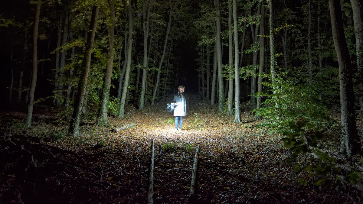 How Flashlights Improve Road Safety When Walking or Cycling at Night