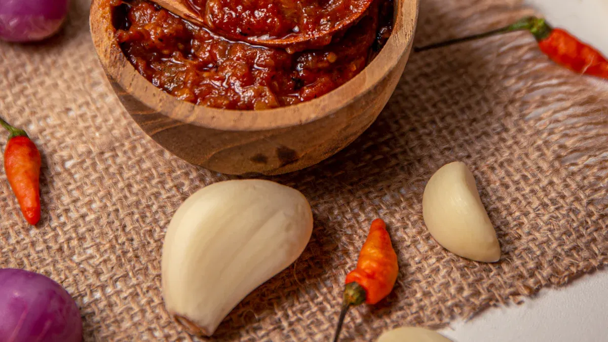 Crunchy Garlic Chili Sauce Ingredients