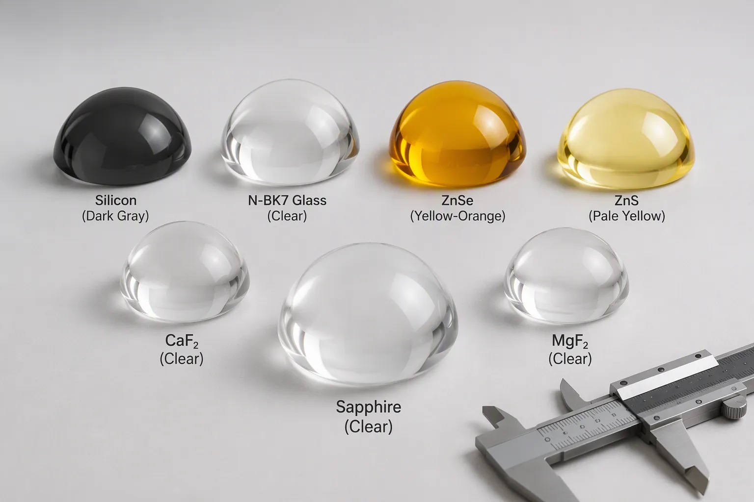 Comparing Optical Dome Materials